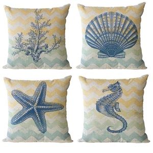 Beach pillow covers